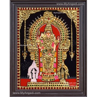 Thiruchendur Murugan Tanjore Painting