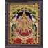 Gaja Lakshmi Tanjore Painting