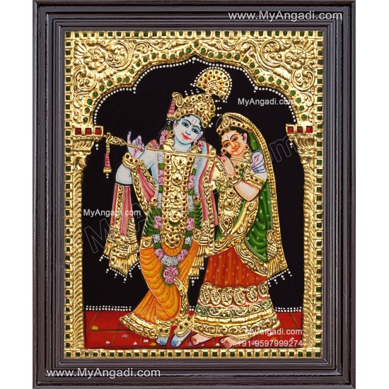 Radha Krishna Tanjore Painting Radha Krishna Tanjore Painting