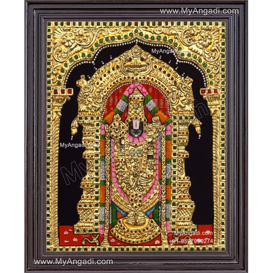Venkateshwara Tanjore Painting Venkateshwara Tanjore Painting