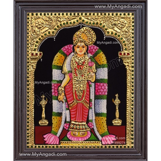 Aandal Tanjore Painting Aandal Tanjore Painting