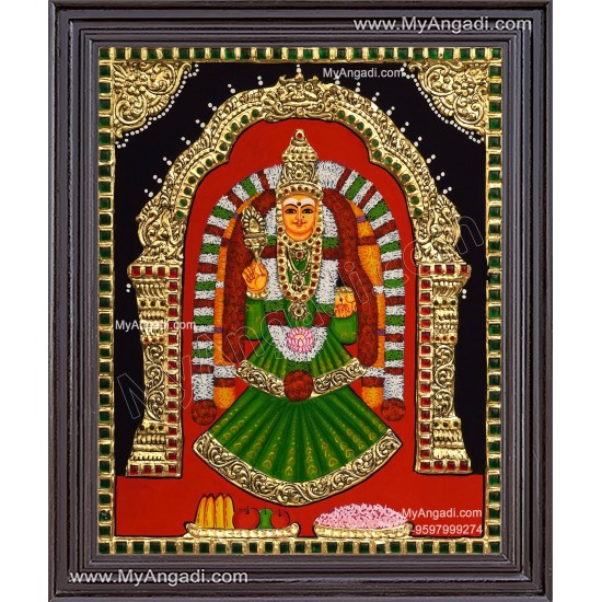 Veeramachi Amman Tanjore Painting Veeramachi Amman Tanjore Painting