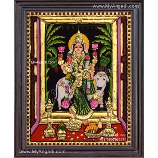 Grahalakshmi Tanjore Painting
