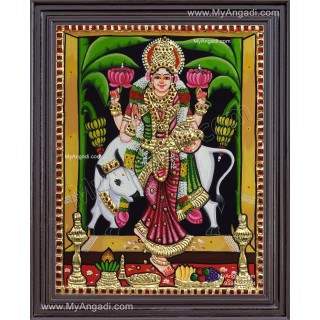 Graha Lakshmi Tanjore Painting