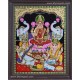 Ganesha Lakshmi Saraswathi Tanjore Painting Ganesha Lakshmi Saraswathi Tanjore Painting
