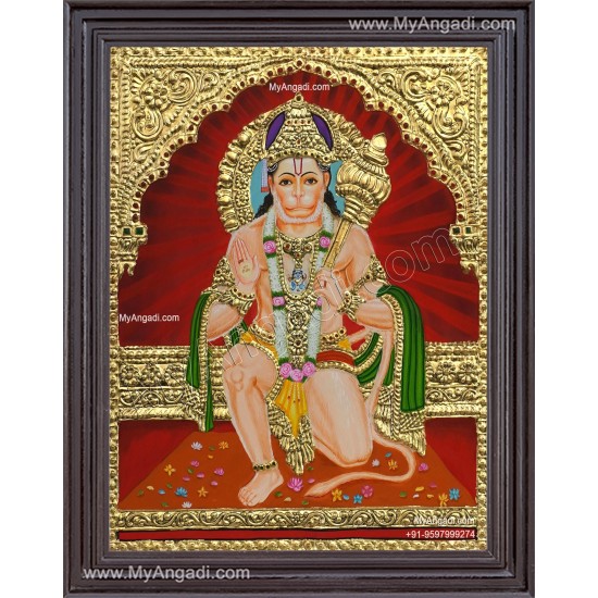Hanuman Tanjore Paintings