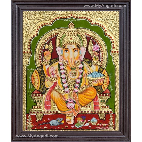 Ganesha Tanjore Paintings Ganesha Tanjore Paintings