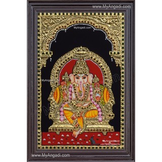 Ganesha  Tanjore Painting