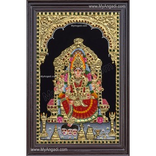 Samayapura amman Tanjore Painting