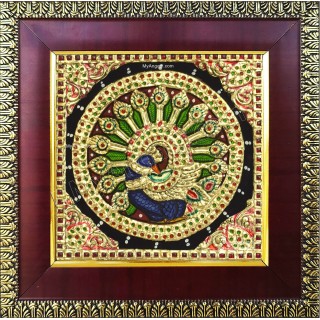Peacock Tanjore Paintings