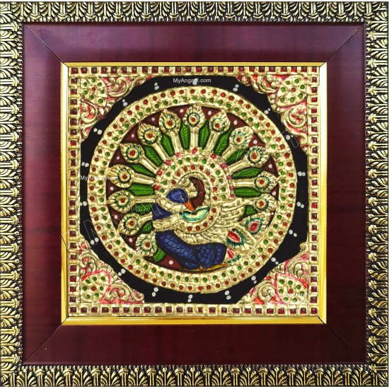 Peacock Tanjore Paintings