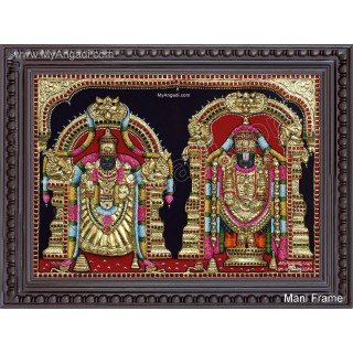 3D Balaji Thayaar Tanjore Painting