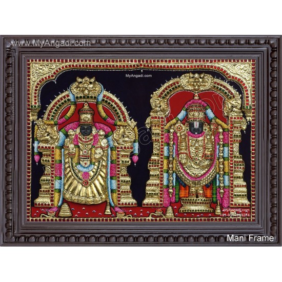 3D Balaji Thayaar Tanjore Painting