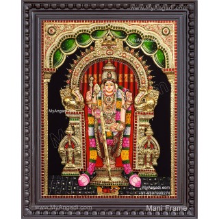 Thiruchendhur Murugar 3D Tanjore Painting Thiruchendhur Murugar 3D Tanjore Painting