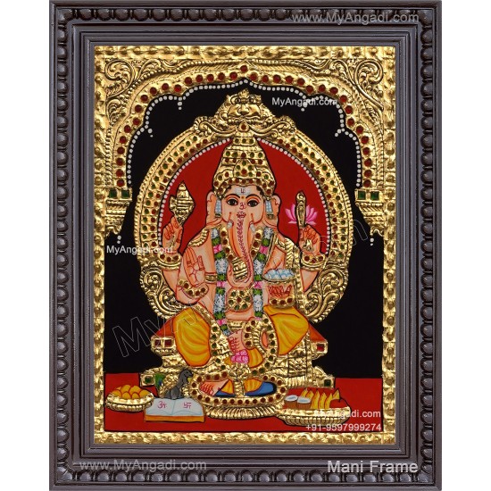Ganesha Tanjore Painting
