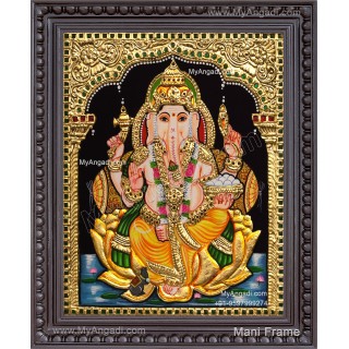 Ganesha Tanjore Painting