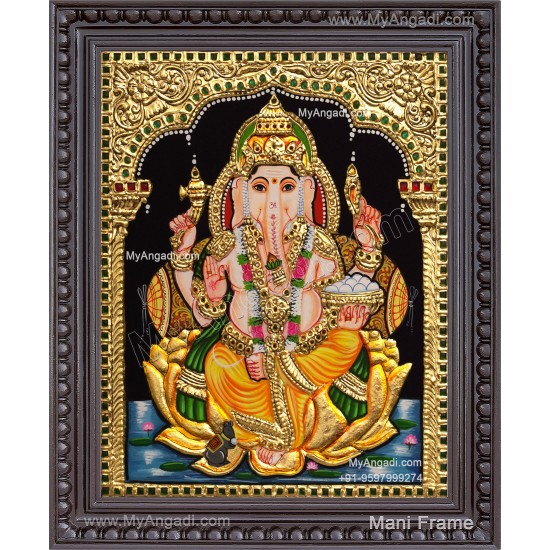 Ganesha Tanjore Painting