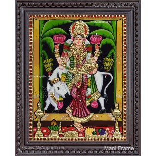 Graha Lakshmi Tanjore Painting Graha Lakshmi Tanjore Painting