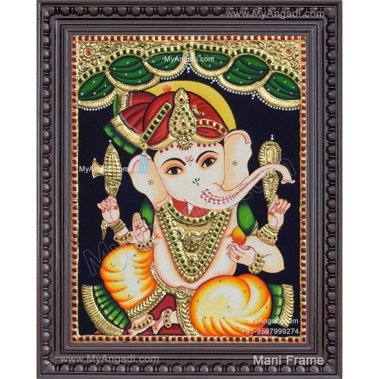 Ganesha  Tanjore Paintings