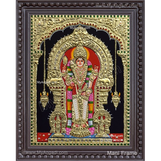 Thiruchendhur Murugan Tanjore Painting