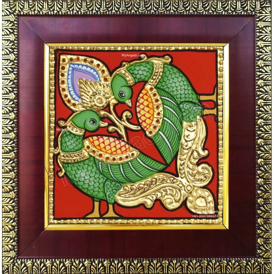 Peacock Tanjore Paintings