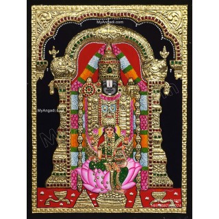 2D Balaji Tanjore Painting