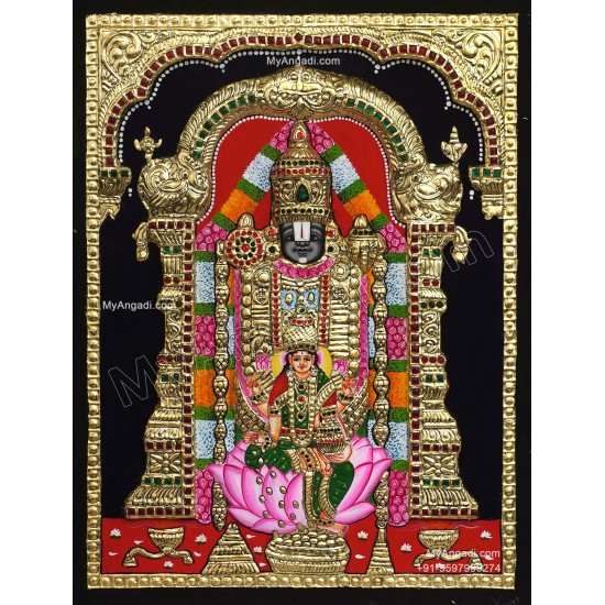 2D Balaji Tanjore Painting