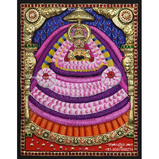 Khatu Shyam Ji 3D Tanjore Painting