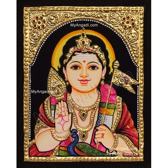 Murugar Tanjore Painting