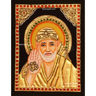 Sai Baba Tanjore Painting