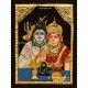 Shiva Parvathi Tanjore Painting