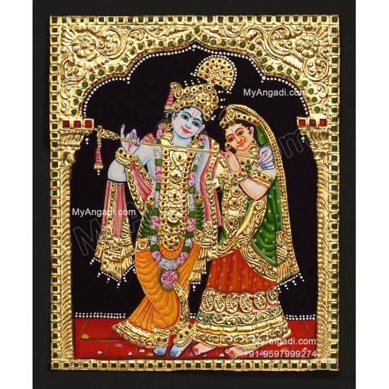 Radha Krishna Tanjore Painting Radha Krishna Tanjore Painting