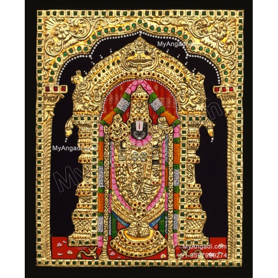 Venkateshwara Tanjore Painting Venkateshwara Tanjore Painting