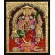 Lalitha Devi With Balambigai Tanjore Painting Lalitha Devi With Balambigai Tanjore Painting