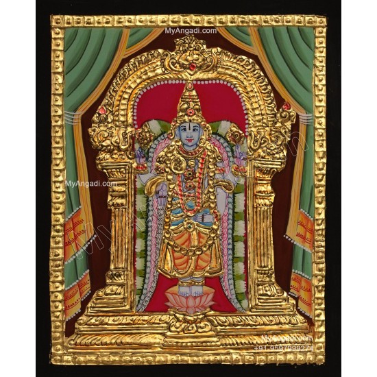 Vishnu Tanjore Painting