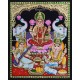Ganesha Lakshmi Saraswathi Tanjore Painting Ganesha Lakshmi Saraswathi Tanjore Painting