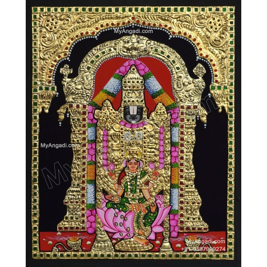 Balaji Lakshmi  Tanjore Painting