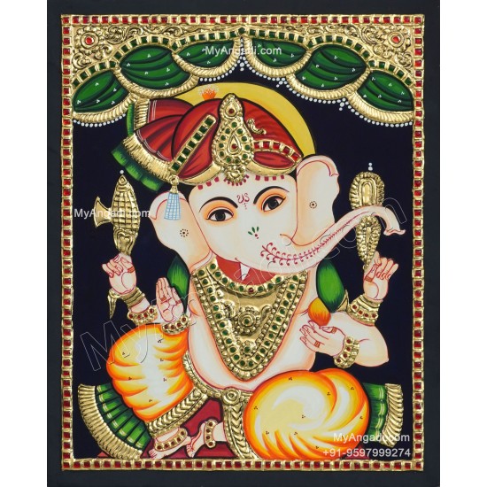 Ganesha  Tanjore Paintings