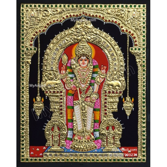 Thiruchendhur Murugan Tanjore Painting