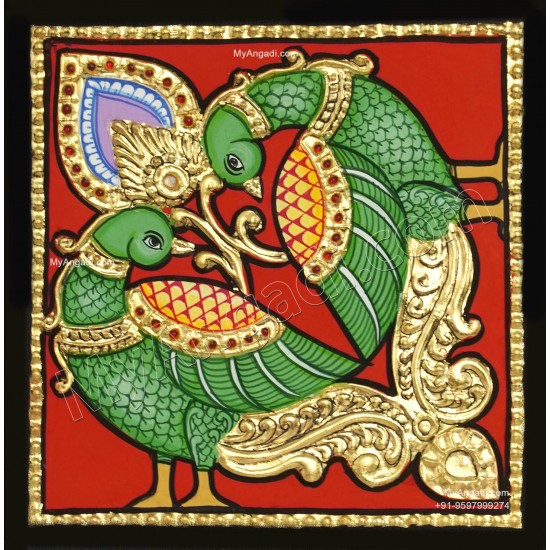 Peacock Tanjore Paintings
