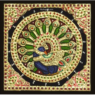 Peacock Tanjore Paintings