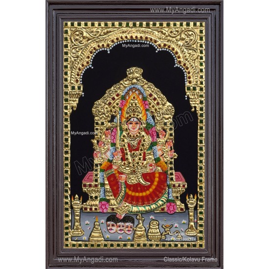 Samayapura amman Tanjore Painting