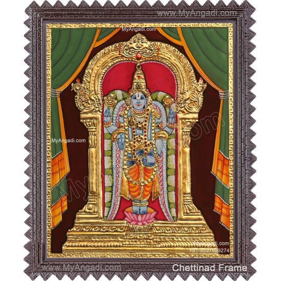 Vishnu Tanjore Painting Vishnu Tanjore Painting
