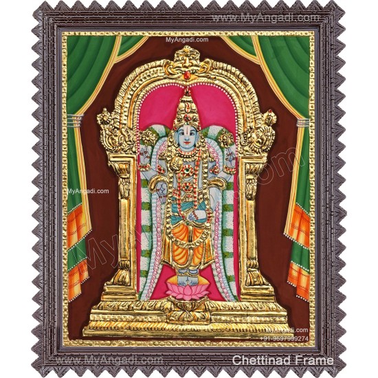 Vishnu Tanjore Painting Vishnu Tanjore Painting