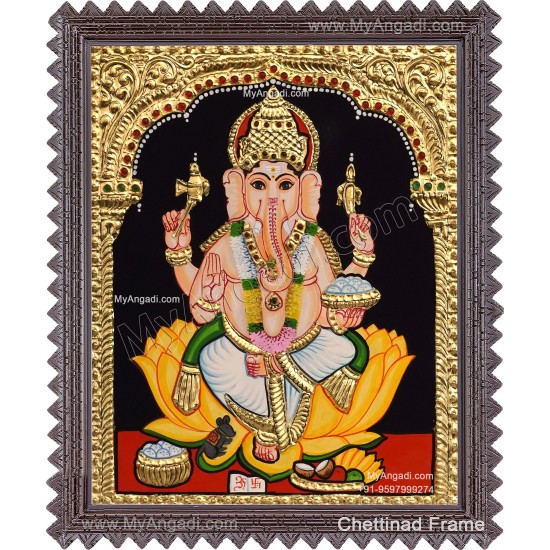 Ganesha Tanjore Paintings Ganesha Tanjore Paintings