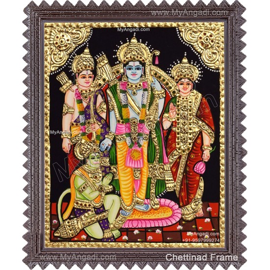 Ram Durbar Tanjore Painting Ram Durbar Tanjore Painting