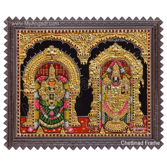 Balaji Thayar Tanjore Painting Balaji Thayar Tanjore Painting