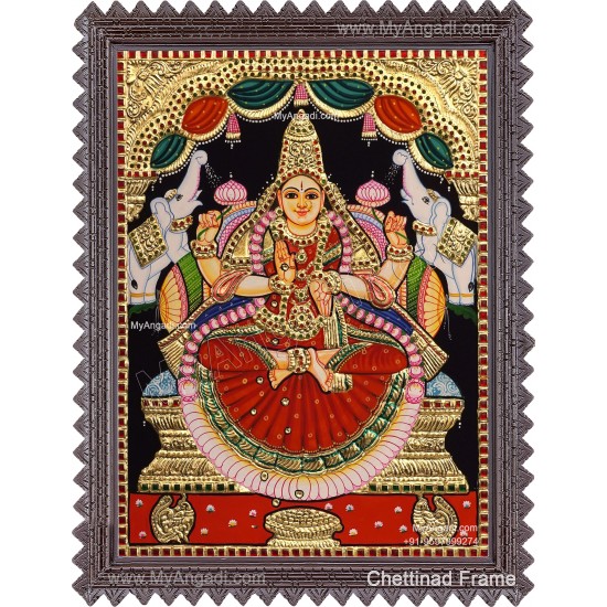 Gajalakshmi Tanjore Paintings