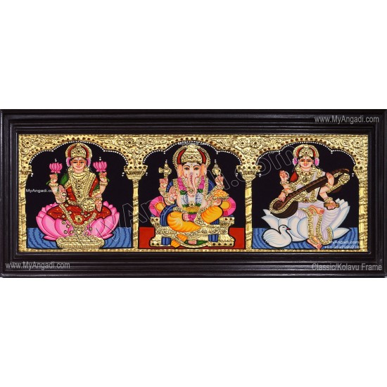 3 Panel Tanjore Painting 3 Panel Tanjore Painting