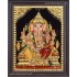 Ganesha Tanjore Painting